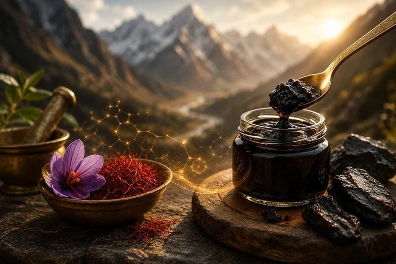 Shilajit and saffron: why this pairing is more than a flavour decision